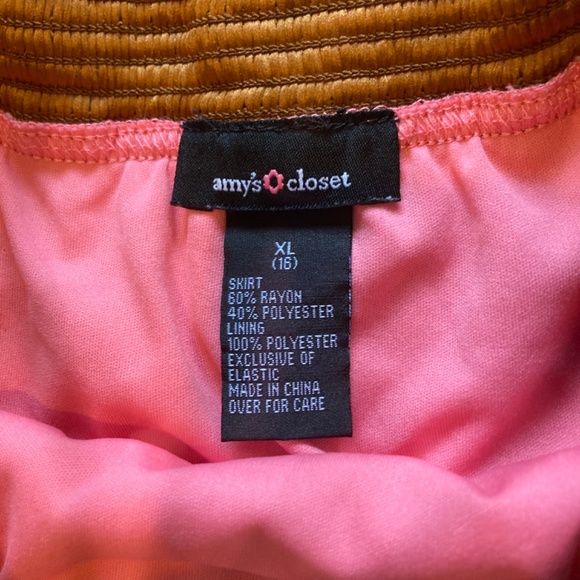 Girls Y2K Western Pleated Skirt - Picture 2 of 3